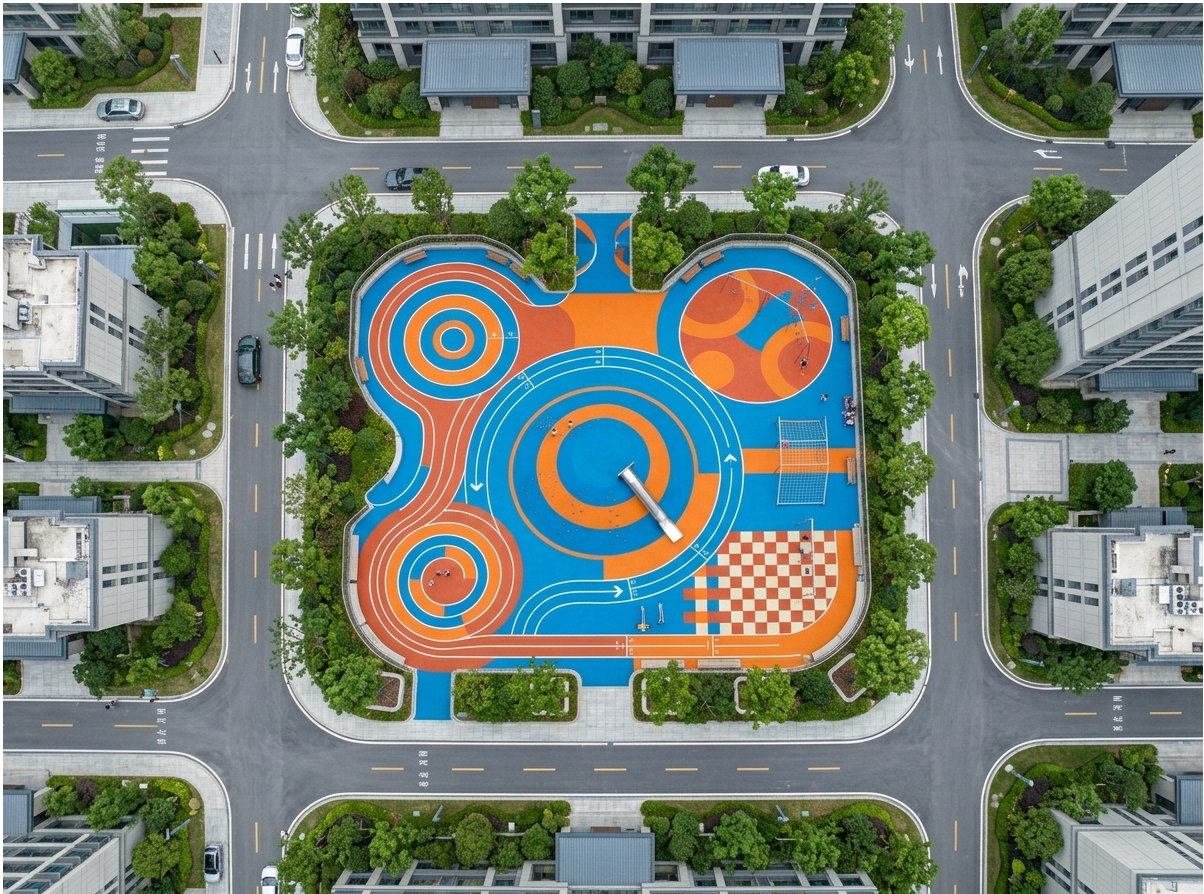 贺州市学校塑胶跑道EPDM塑胶跑道 - 厂家