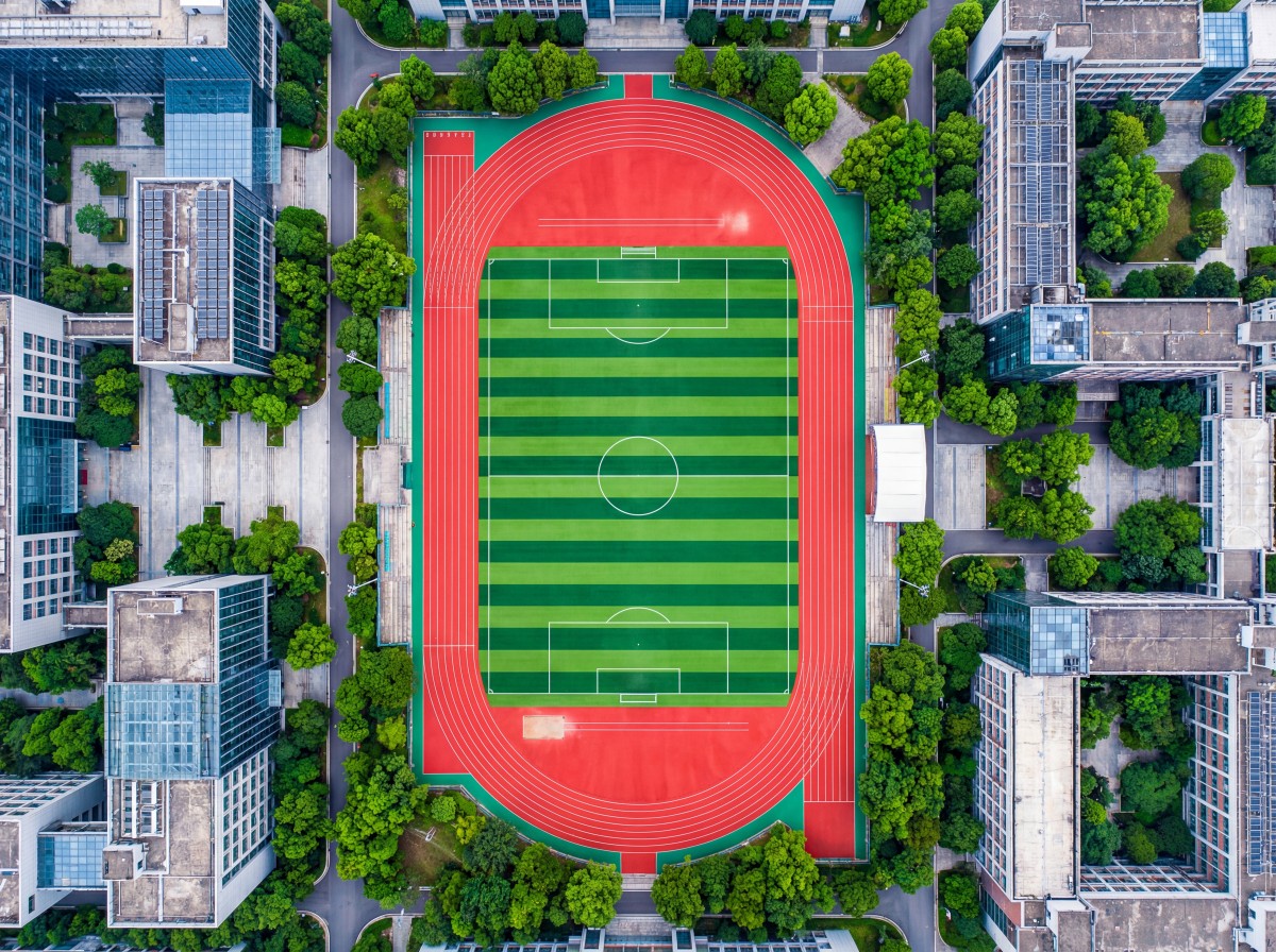 贺州市塑胶颗粒学校塑胶跑道 - 方案